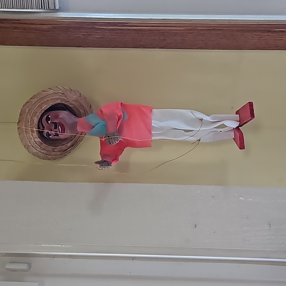 Mexican Marionette String Puppet Doll